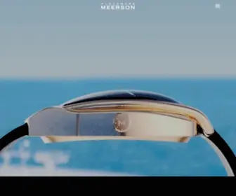 Meerson.com(Meerson Watches Official Website) Screenshot