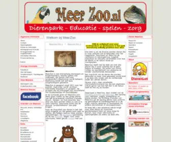 Meerzoo.nl(Reptielen) Screenshot