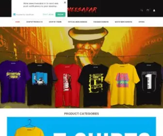 Meesakar.in(Conceptual Merchandise & Accessories) Screenshot