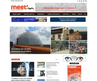Meet-IN.es(Ideas, Destinos y Tendencias para el Business Travel & MICE) Screenshot