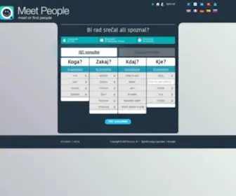 Meet-People.biz(Pravo družbeno omrežje) Screenshot