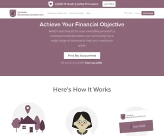 Meetanaccountant.com(Accountants and Accountant Jobs) Screenshot