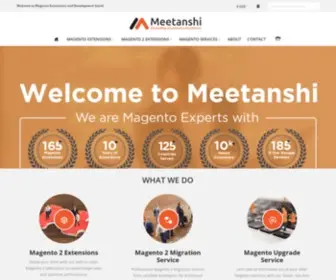 Meetanshi.com(Meetanshi) Screenshot