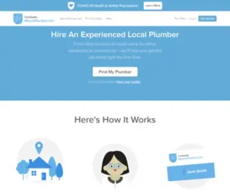 Meetaplumber.com(Plumbers and Plumber Jobs) Screenshot