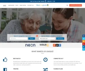 Meetcaregivers.com(MeetCaregivers) Screenshot