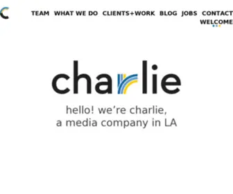 Meetcharlie.com(Charlie) Screenshot