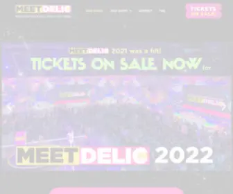 Meetdelic.com(Meet Delic 2023) Screenshot