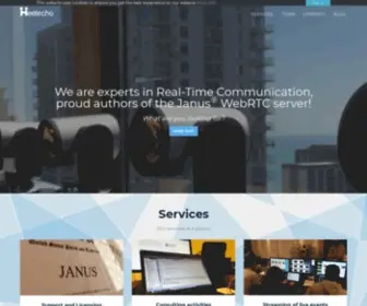 Meetecho.com(RTC Experts) Screenshot