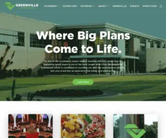 Meetgcc.com(Greenville Convention Center) Screenshot