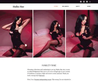 Meethaileyrae.com(My Site) Screenshot