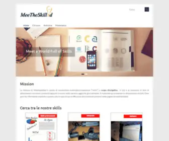 Meetheskilled.com(Benvenuto in) Screenshot