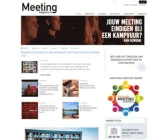 Meetingmagazine.nl(Meeting Magazine) Screenshot