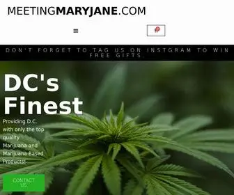 Meetingmaryjane.com(Where there's smoke) Screenshot