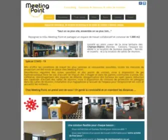 Meetingpoint-Coworking.com(Votre nouvel espace de coworking à Rennes) Screenshot