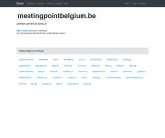 Meetingpointbelgium.be(Meet in Belgium) Screenshot