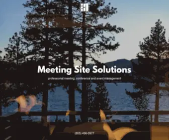 Meetingsitesolutions.com(Meeting Site Solutions) Screenshot