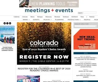 Meetingsmags.com(National) Screenshot