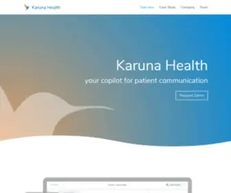 Meetkaruna.com(Karuna builds software) Screenshot