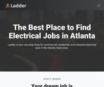 Meetladder.com(The Best Place to Find Electrical Jobs in Atlanta) Screenshot