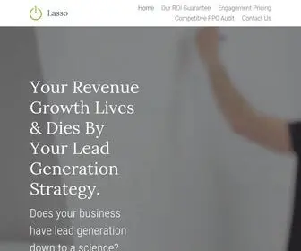 Meetlasso.com(B2B Lead Generation Agency) Screenshot