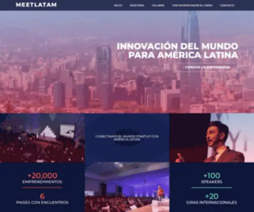 Meetlatam.com(Cuenta de hosting suspendida) Screenshot