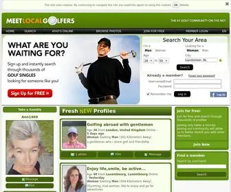 Meetlocalgolfers.com(Meet Local Golfers) Screenshot