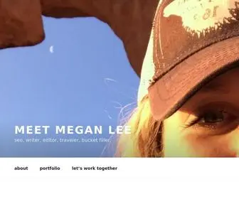 Meetmeganlee.com(Megan Lee) Screenshot