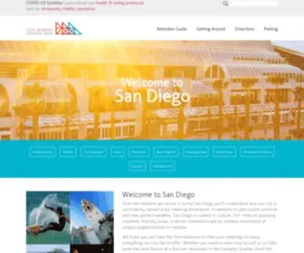 Meetmeinsandiego.com(San Diego Convention Center) Screenshot