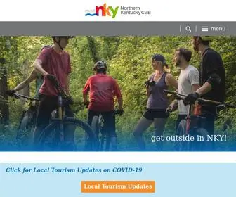 Meetnky.com(Northern Kentucky Convention and Visitors Bureau) Screenshot