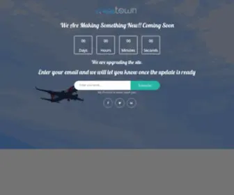 Meetown.com(Comming Soon Page) Screenshot