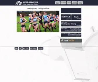 Meetregister.org(Meet Register timing Service) Screenshot