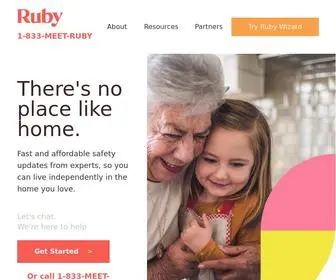 Meetruby.com(Plans for seniors) Screenshot