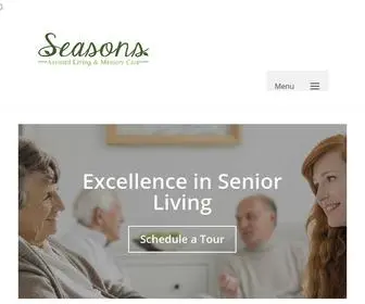 Meetseasons.com(Seasons Assisted Living) Screenshot