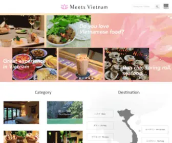 Meetsvietnam.com(ベトナム旅行) Screenshot
