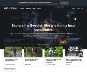 Meetthelocals.se(”Delningsekonomi & Meetups med lokalinvånare) Screenshot