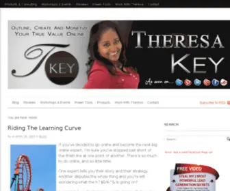 Meettkey.com(Meet Theresa Key) Screenshot