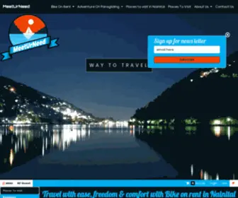 Meeturneed.com(Rent a Bike in Nainital) Screenshot