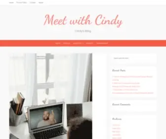 Meetwithcindy.org(Cindy's Blog) Screenshot