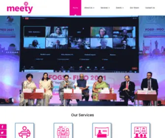 Meetyevents.com(Meety Events Private Limited) Screenshot