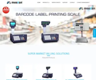 Meezanscale.com(Electronic Weighing Machine) Screenshot