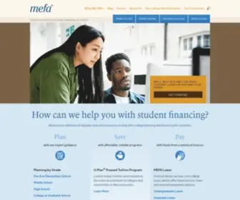 Mefa.org(Student Loans and Guidance on Ways to Pay for College) Screenshot