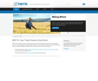 Mefta.com(Wheat suppliers) Screenshot