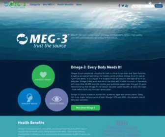 Meg-3.com(MEG-3™) Screenshot