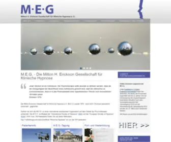 Meg-HYpnose.de(Home ) Screenshot