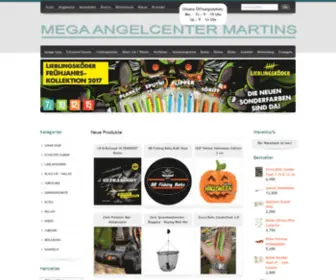 Mega-Angelcenter.de(Mega angelcenter martins) Screenshot