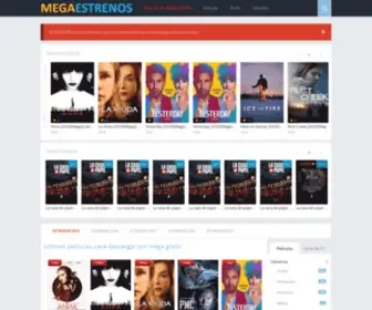 Mega-Estrenos.com(Descargar) Screenshot