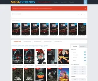 Mega-Estrenos.net(Mega Estrenos) Screenshot