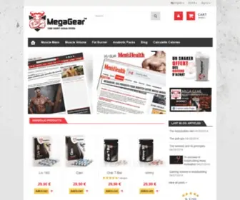 Mega-Gear.net(Stéroide Anabolisant) Screenshot