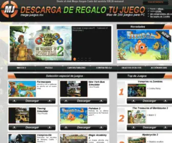 Mega-Juegos.mx(Mega Juegos) Screenshot