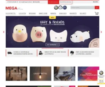 Mega-Kunde.de(Ihr Leuchtmittel Shop MEGALight Dr.Kunde) Screenshot